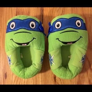 Unisex TMNT Leonardo Slippers - Sz 13/1